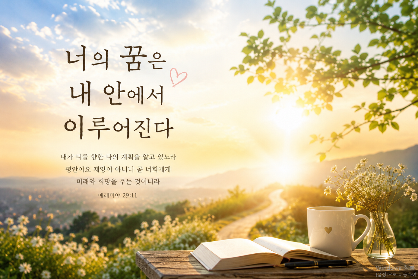 “너의 꿈은 내 안에서 이루어진다”