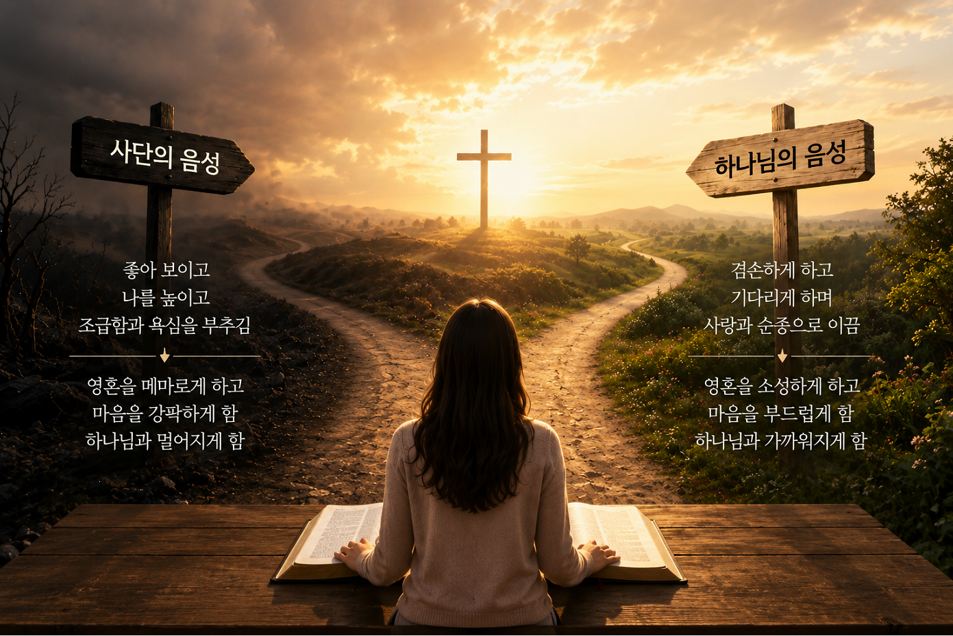 하나님의 음성에 순종하는 것이 진정으로 사는 길입니다